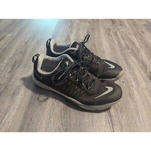 Size 9.5 Womens Nike Lunar Cross Element Black White Grey 653528-001